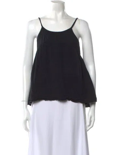Pre-owned Xirena Scoop Neck Sleeveless Top In Blue