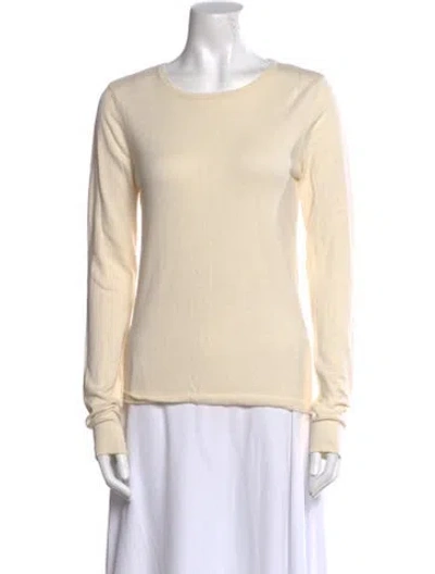 Pre-owned Xirena Scoop Neck Sweater In Neutral