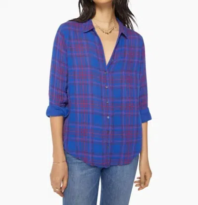 Xirena Scout Button-down Shirt In Blue
