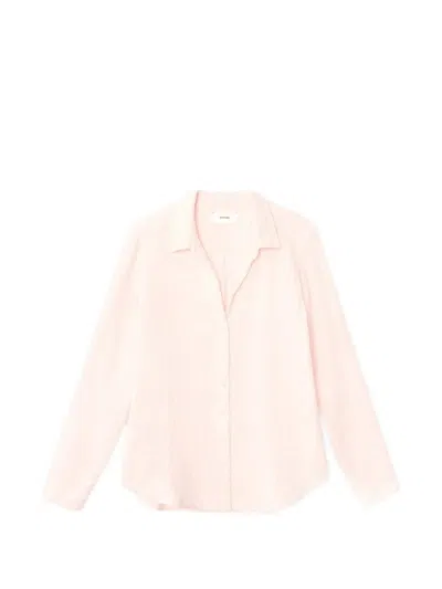 Xirena Scout Crinkled-effect Shirt In Pink