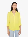 XIRENA SCOUT SHIRT PALE IN YELLOW - SIZE X-SMALL