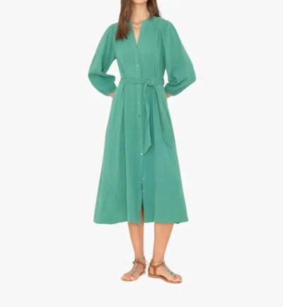 Xirena Selene Dress In Bottle Green