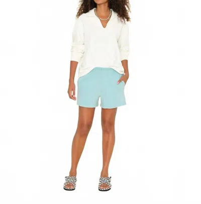 Xirena Shawn Sweatshort In Raindrop In White