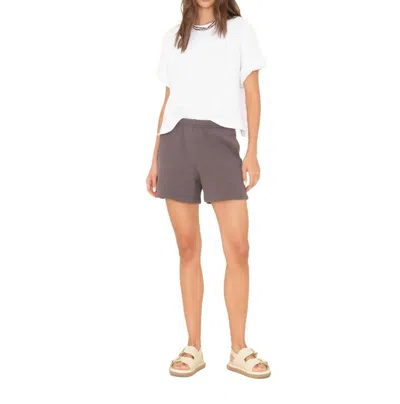 Xirena Shayne Sweat Short In Vintage Black