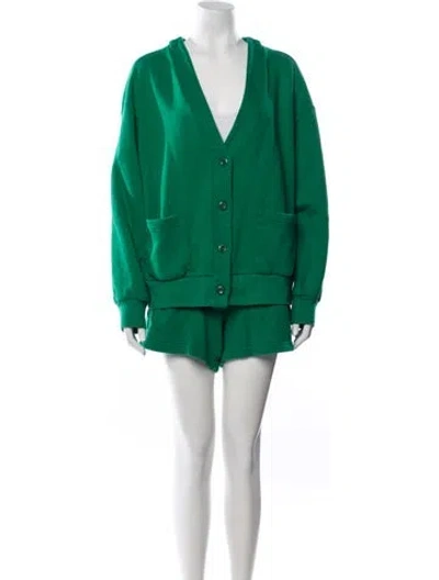 Pre-owned Xirena Short Set In Green