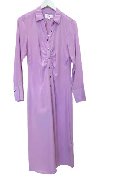 Xirena Silk Banks Midi Dress In Orchid Bloom In Multi