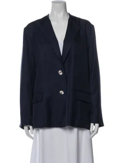 Pre-owned Xirena Silk Blazer In Blue