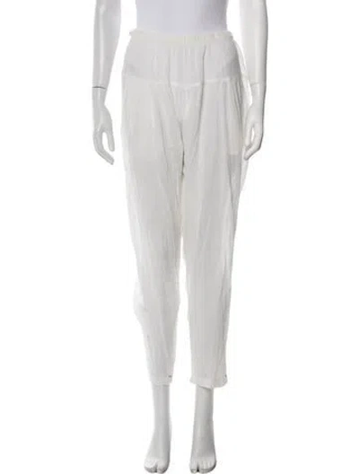 Pre-owned Xirena Skinny Leg Pants In White