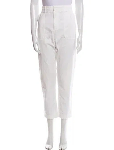 Pre-owned Xirena Skinny Leg Pants In White