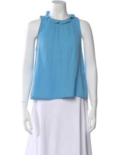 Pre-owned Xirena Sleeveless Blouse In Blue