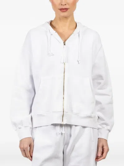 Xirena Smith Zip-up Hoodie In White