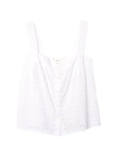 Xirena Square-neck Top In White