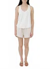 Xirena Starla Dolphin Short In Oysterette In Neutral
