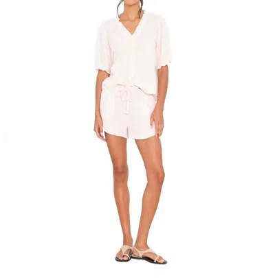 Xirena Starla Short In Pink Dawn In Neutral