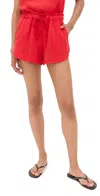 Xirena Starla Shorts Firecracker In Red