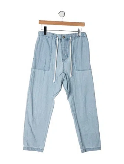 Pre-owned Xirena Straight Leg Pants In Blue