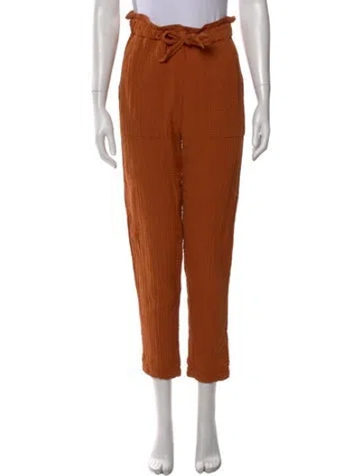 Pre-owned Xirena Straight Leg Pants In Brown