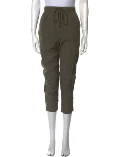 Pre-owned Xirena Straight Leg Pants In Green