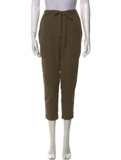 Pre-owned Xirena Straight Leg Pants In Green