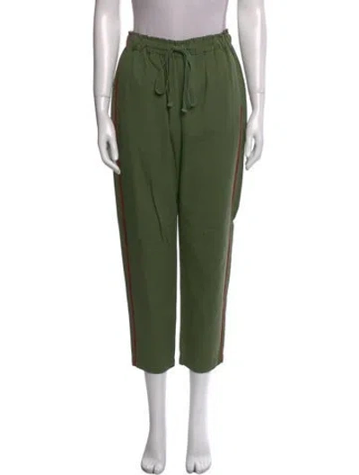 Pre-owned Xirena Straight Leg Pants In Green