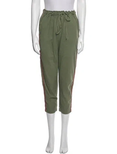 Pre-owned Xirena Straight Leg Pants In Green