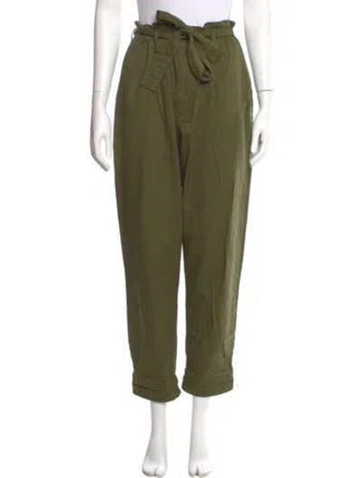 Pre-owned Xirena Straight Leg Pants In Green