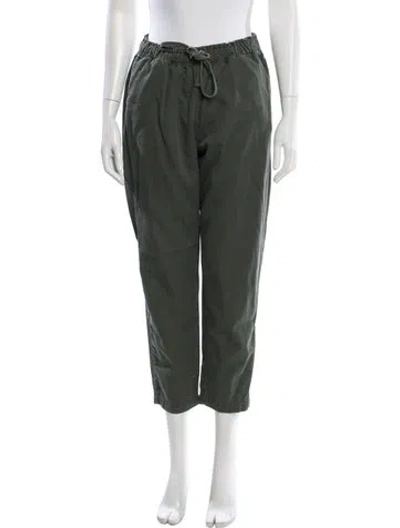 Pre-owned Xirena Straight Leg Pants In Green
