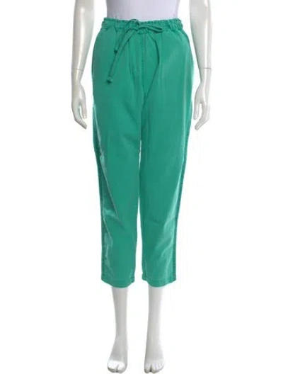 Pre-owned Xirena Straight Leg Pants In Green