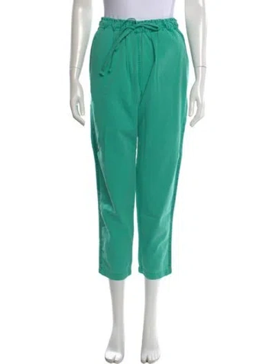 Pre-owned Xirena Straight Leg Pants In Green