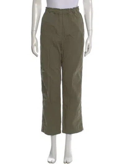 Pre-owned Xirena Straight Leg Pants In Green