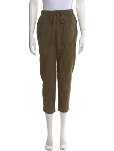 Pre-owned Xirena Straight Leg Pants In Green