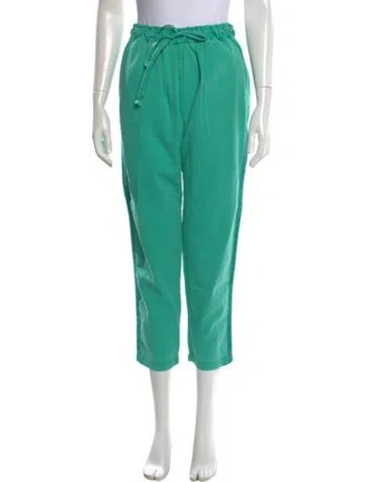 Pre-owned Xirena Straight Leg Pants In Green