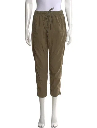 Pre-owned Xirena Straight Leg Pants In Green