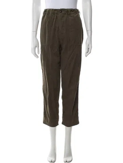Pre-owned Xirena Straight Leg Pants In Green