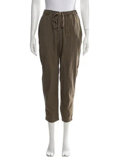 Pre-owned Xirena Straight Leg Pants In Green
