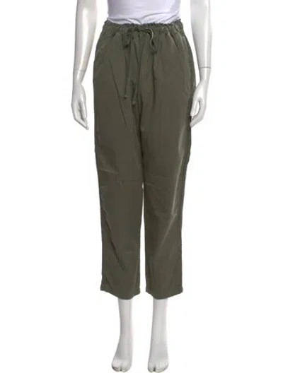 Pre-owned Xirena Straight Leg Pants In Green