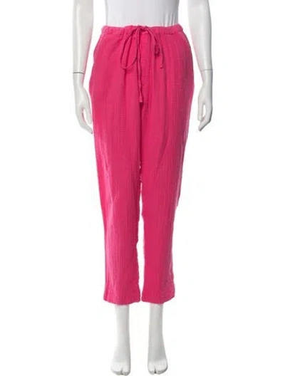 Pre-owned Xirena Straight Leg Pants In Pink