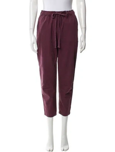 Pre-owned Xirena Straight Leg Pants In Purple