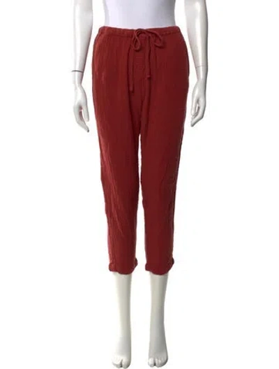 Pre-owned Xirena Straight Leg Pants In Red
