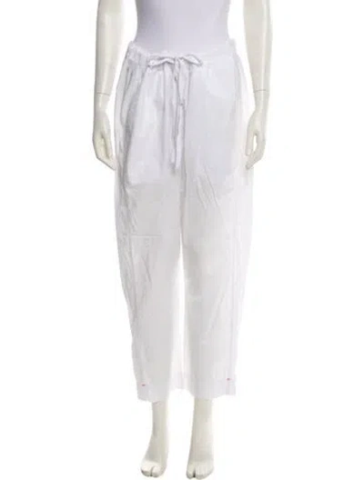 Pre-owned Xirena Straight Leg Pants In White