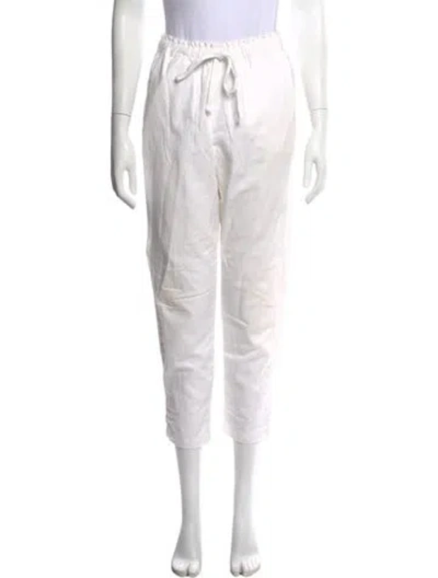Pre-owned Xirena Straight Leg Pants In White