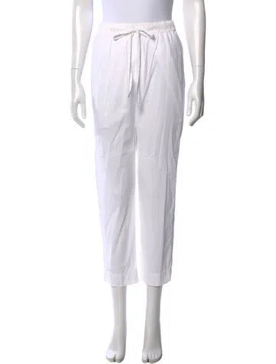 Pre-owned Xirena Straight Leg Pants In White