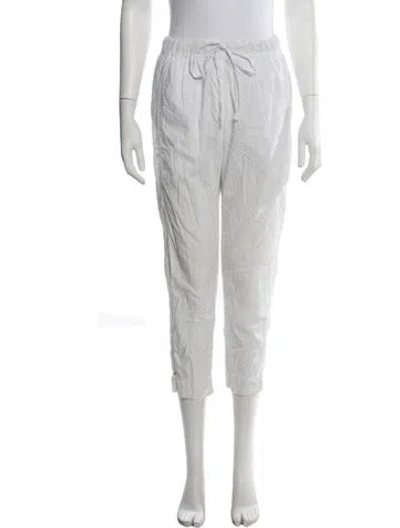 Pre-owned Xirena Straight Leg Pants In White