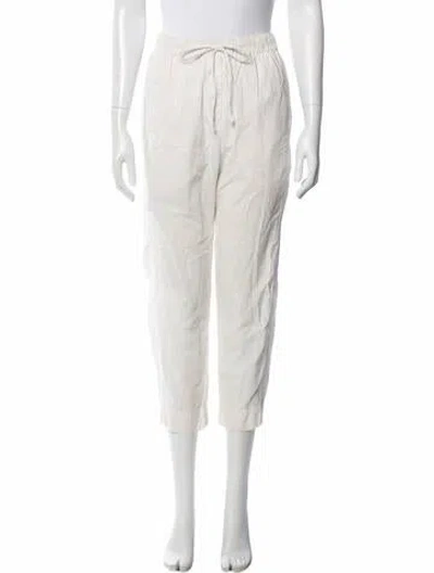 Pre-owned Xirena Straight Leg Pants In White