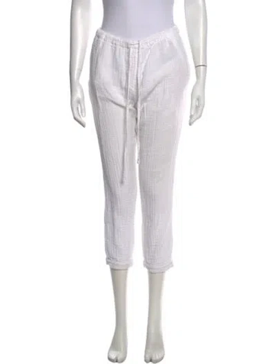 Pre-owned Xirena Straight Leg Pants In White