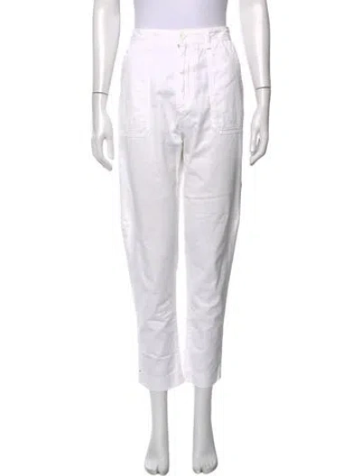 Pre-owned Xirena Straight Leg Pants In White