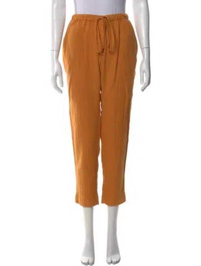 Pre-owned Xirena Straight Leg Pants In Yellow