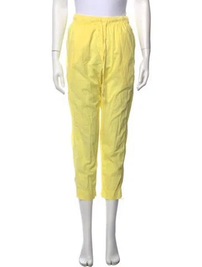 Pre-owned Xirena Straight Leg Pants In Yellow