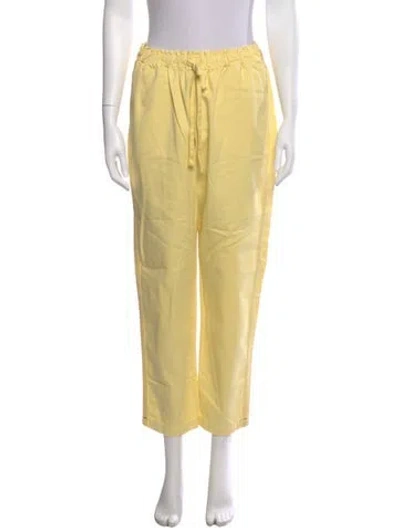 Pre-owned Xirena Straight Leg Pants In Yellow