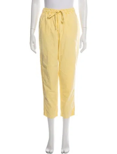 Pre-owned Xirena Straight Leg Pants In Yellow